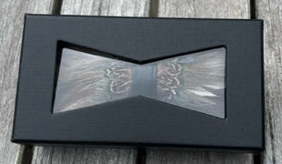 Driftwood Wing Feather Bow Tie